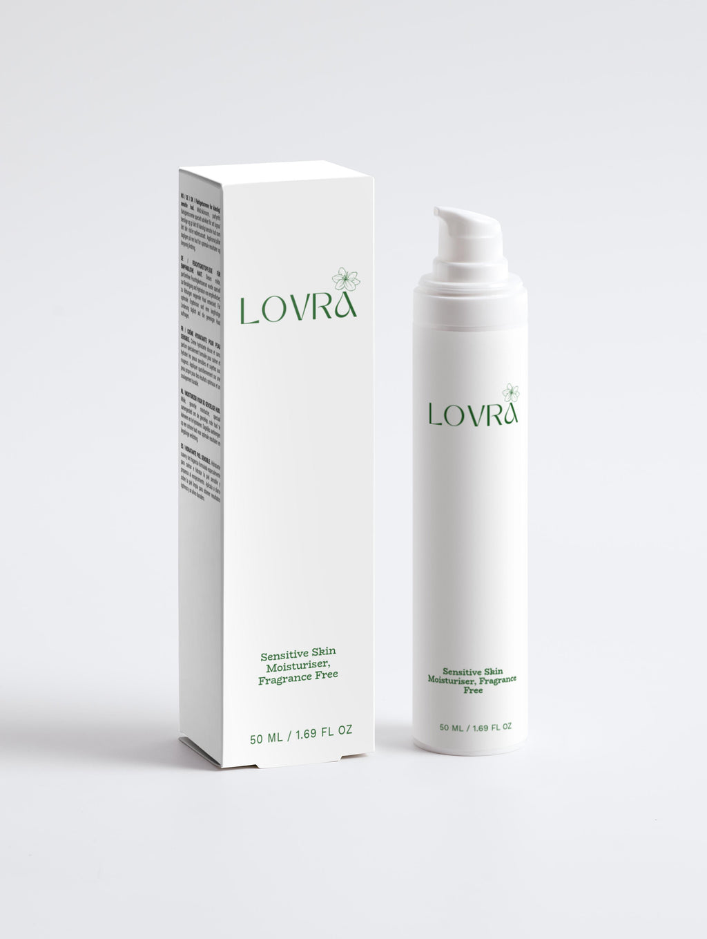 Sensitive Skin Moisturiser, Fragrance Free